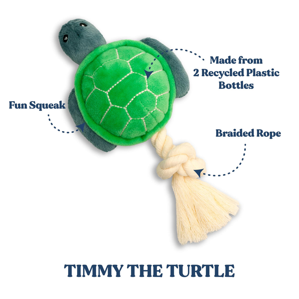 GRRREEN Timmy Turtle close-up reveals reinforced stitching for durability