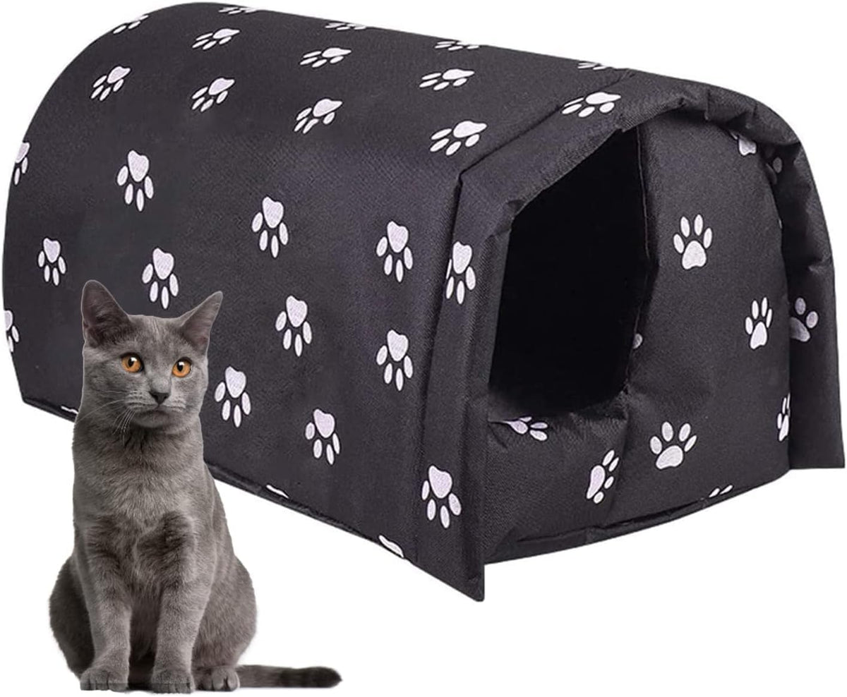 GTDSAOZG cat house outer winter keeps cats warm and sheltered from cold
