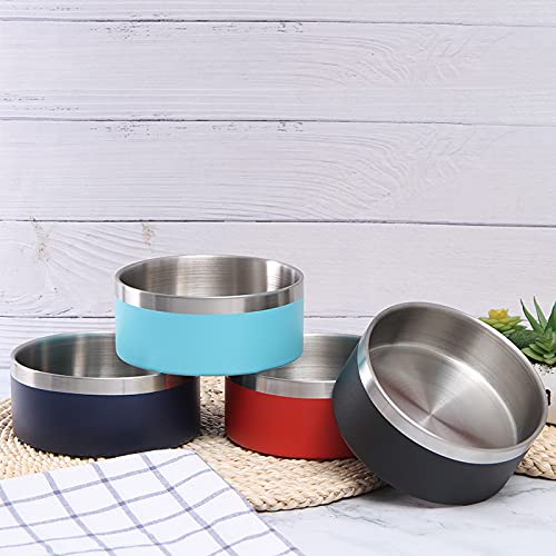 Gteller corrosion-resistant bowl designed for kibble, water, and milk.