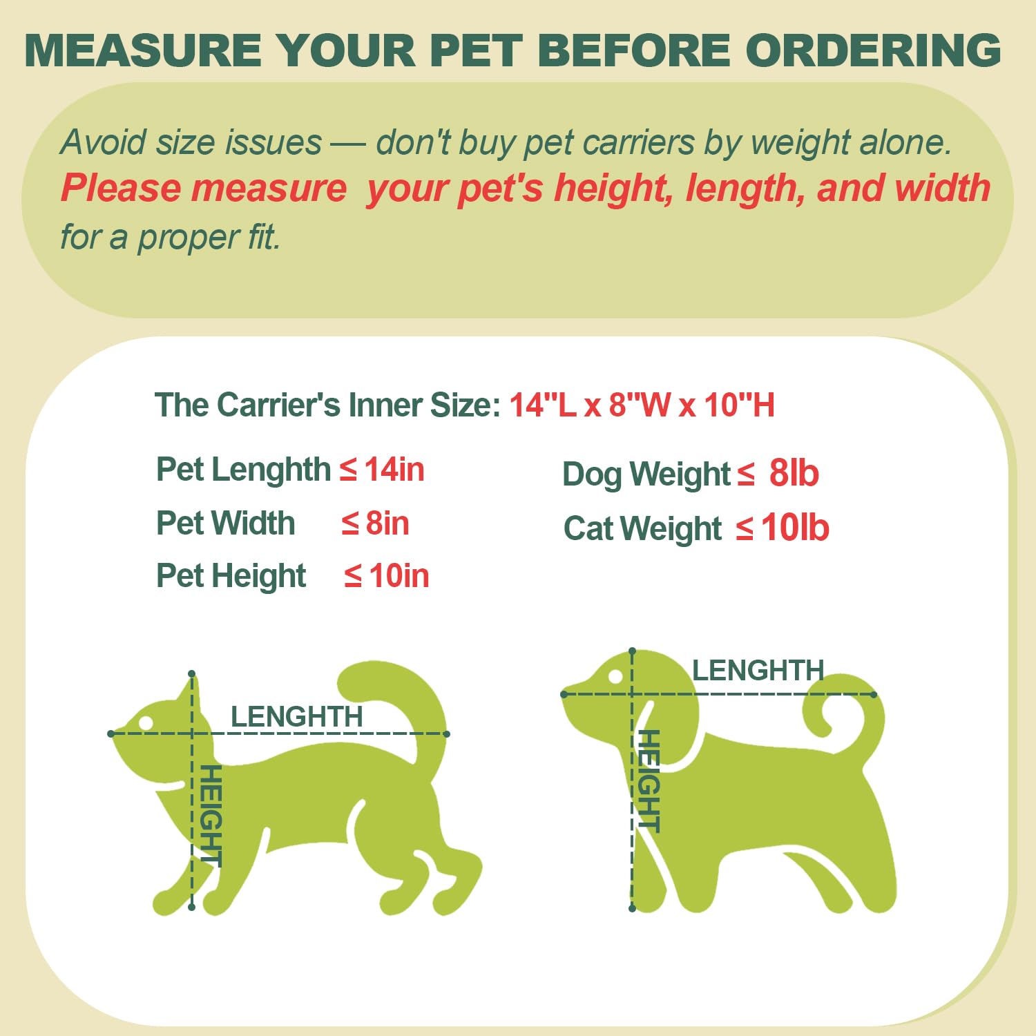 GTMANSWORD 5-sides mesh windows provide airflow and visibility for anxious pets.