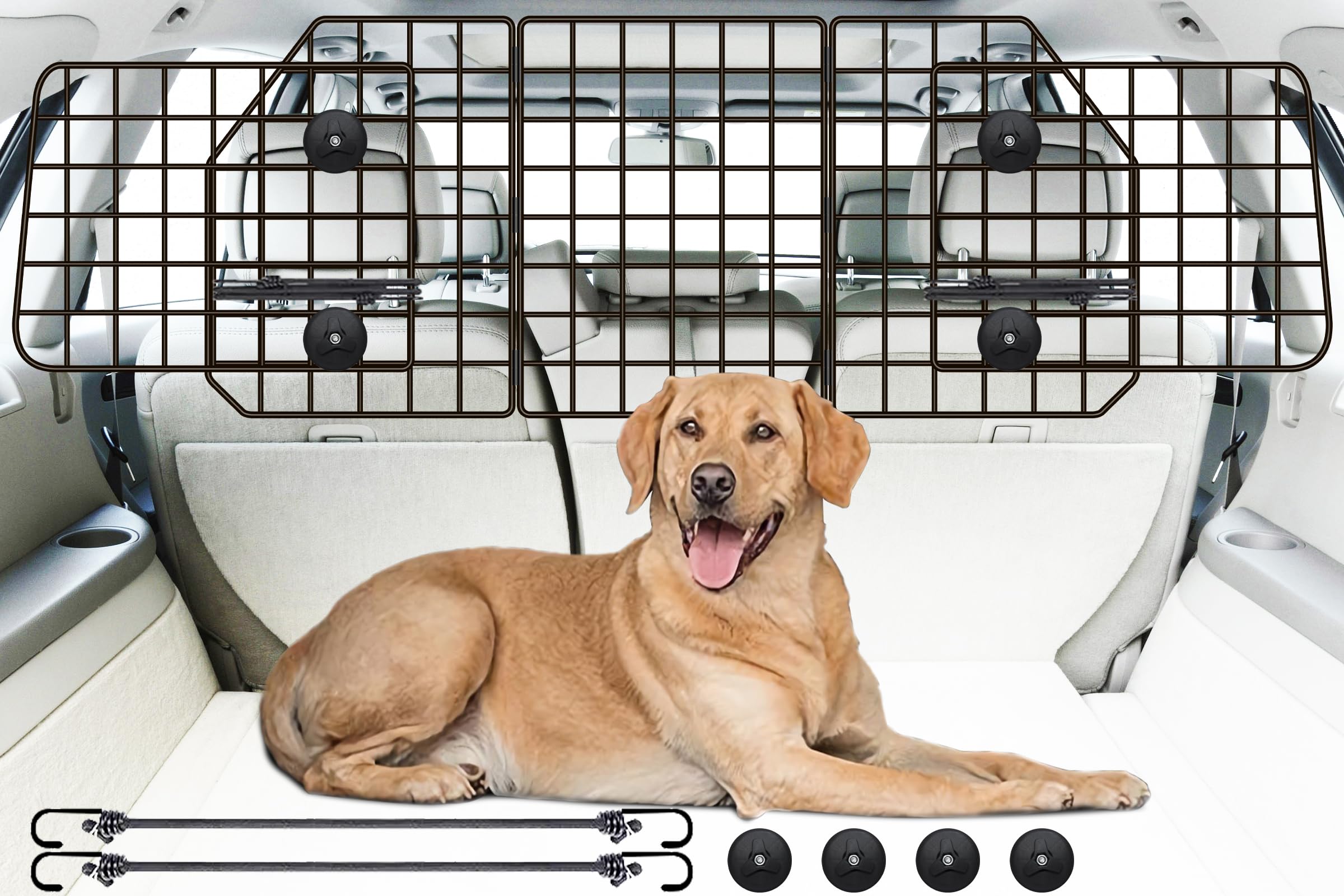 Gtongoko steel-frame barrier image highlights rugged construction for secure dog containment.