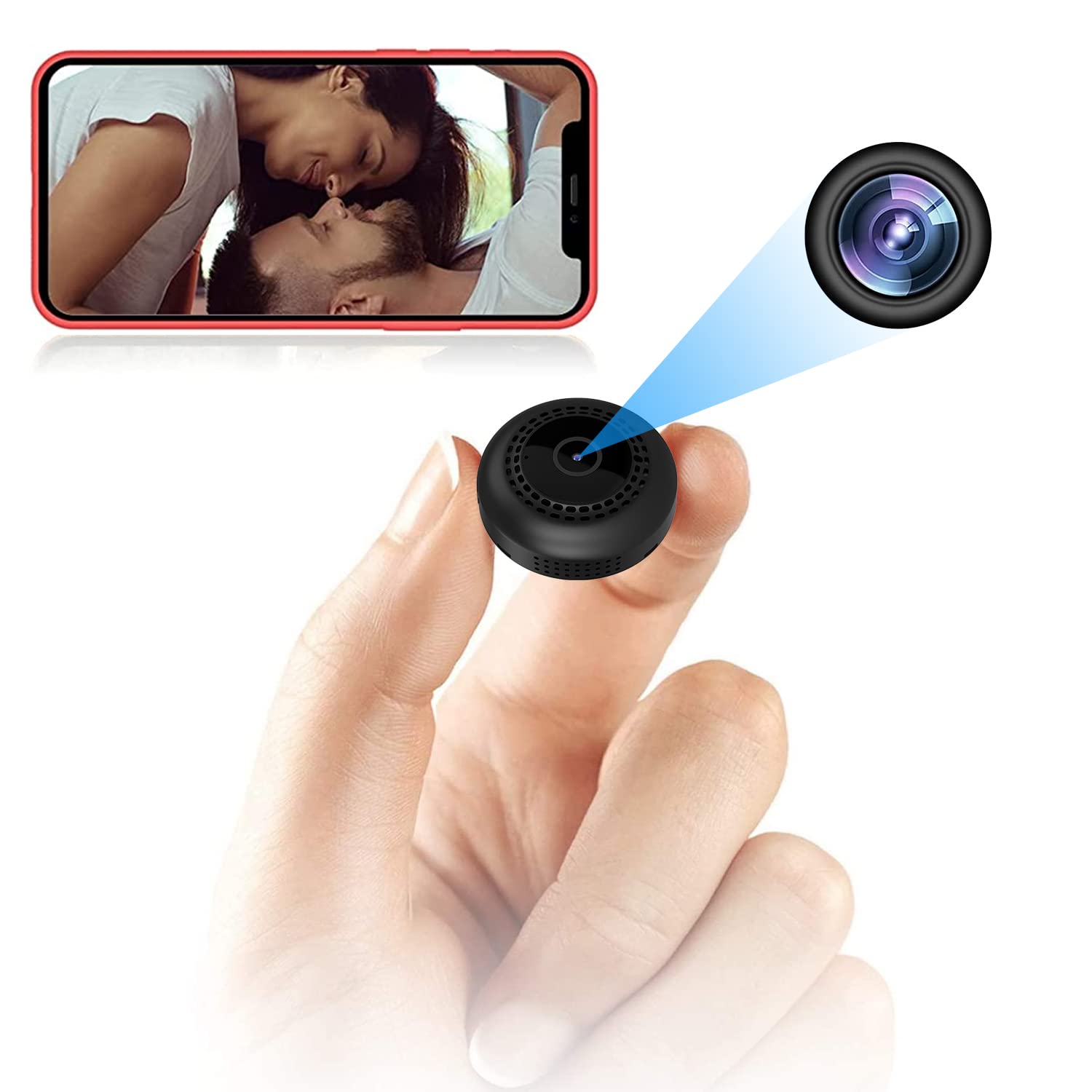 GTYT 4K Security Cam with night vision provides clear footage in low light.