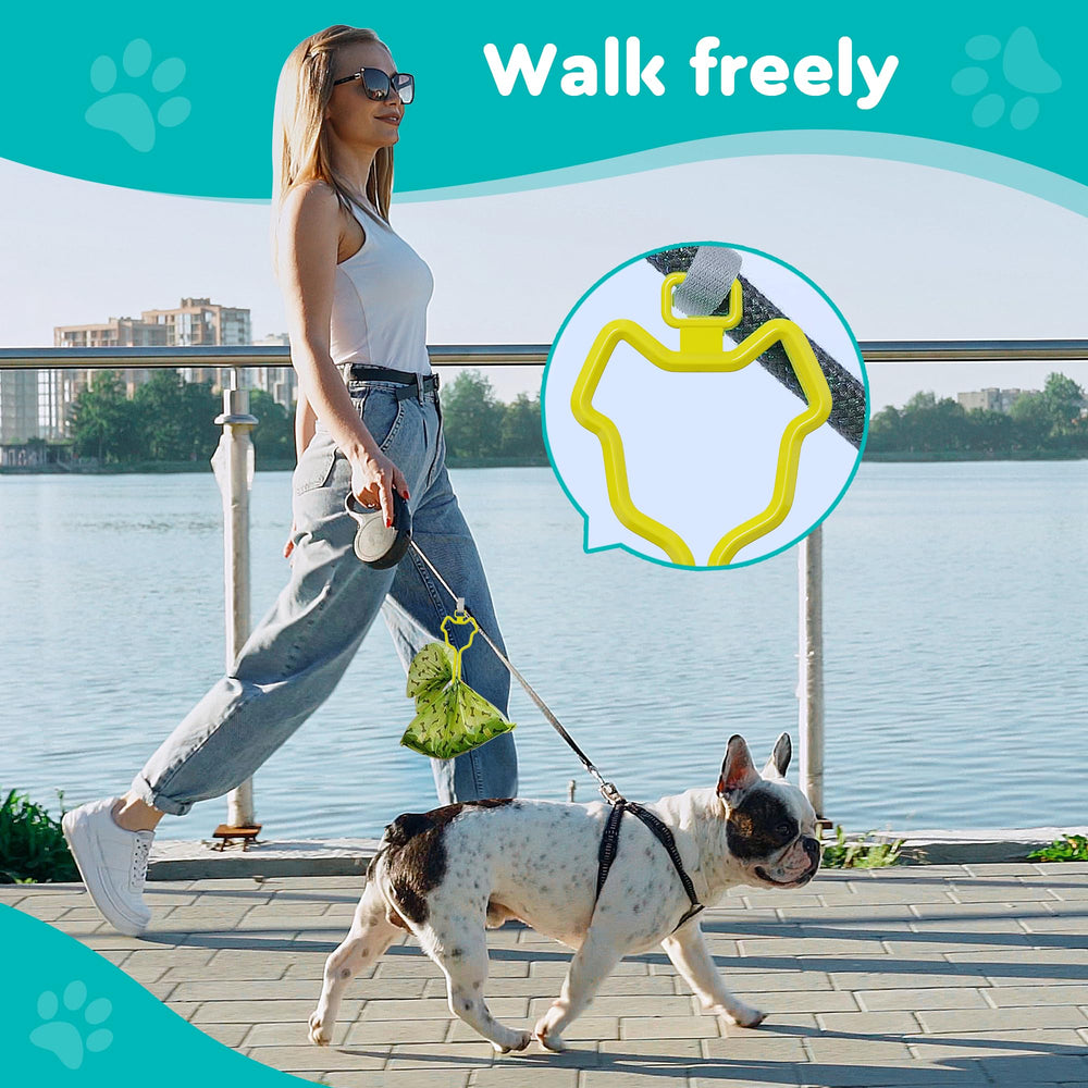 Guanpin dog poop bag dispenser indoor outdoor usage shows versatile placement