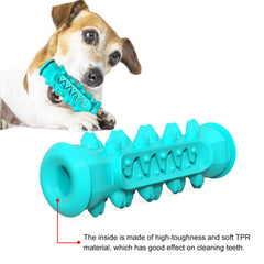 Guardians dog toothbrush toy paste-gap demo showing brushing action while playing