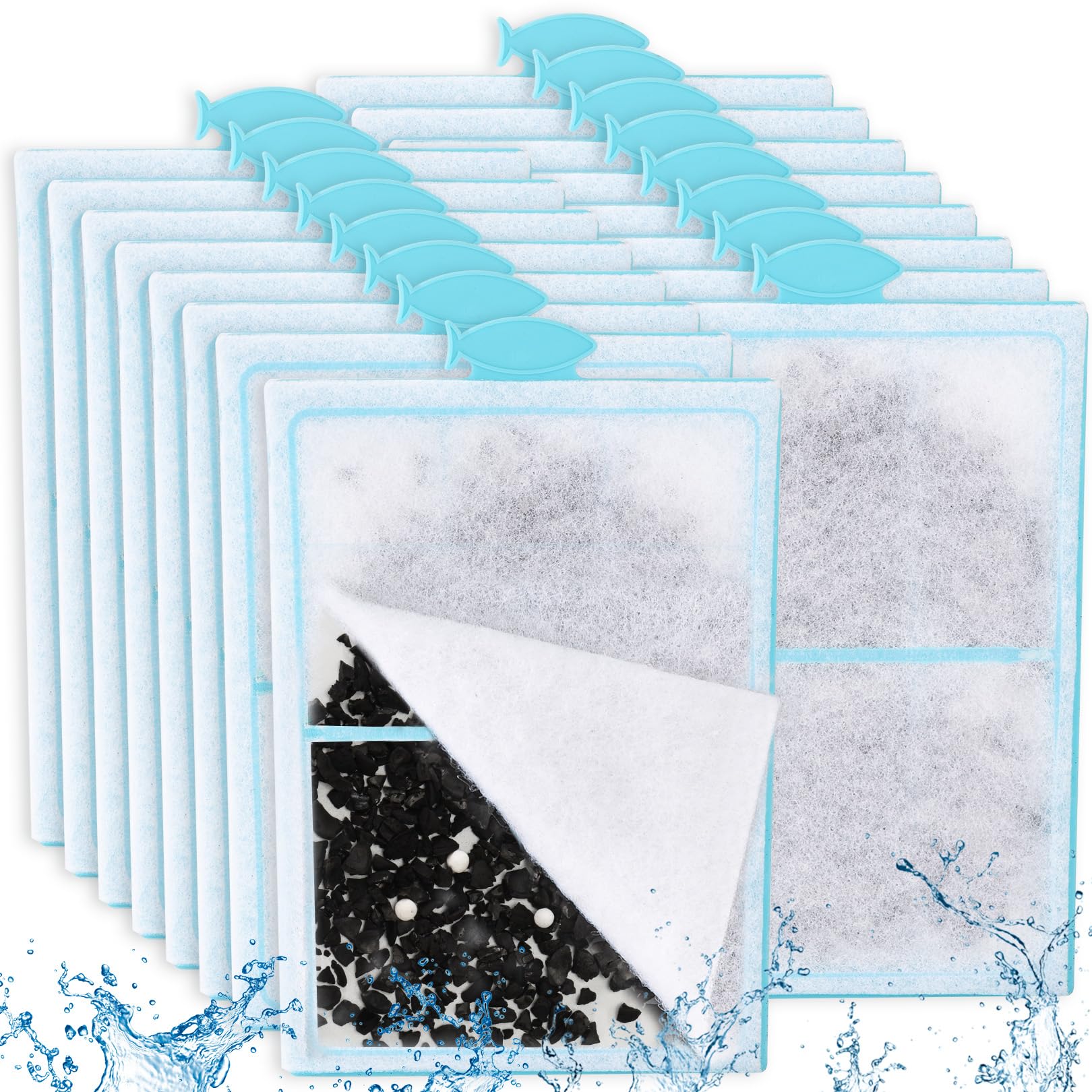 Guarm multi-layer cotton design prevents clogging while maintaining water flow