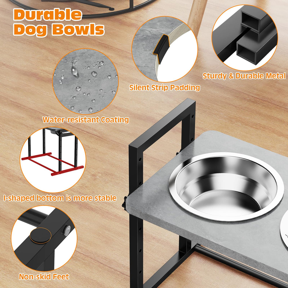 GUIBUKEYAN water-resistant coating helps protect from spills for tidy feeding areas.