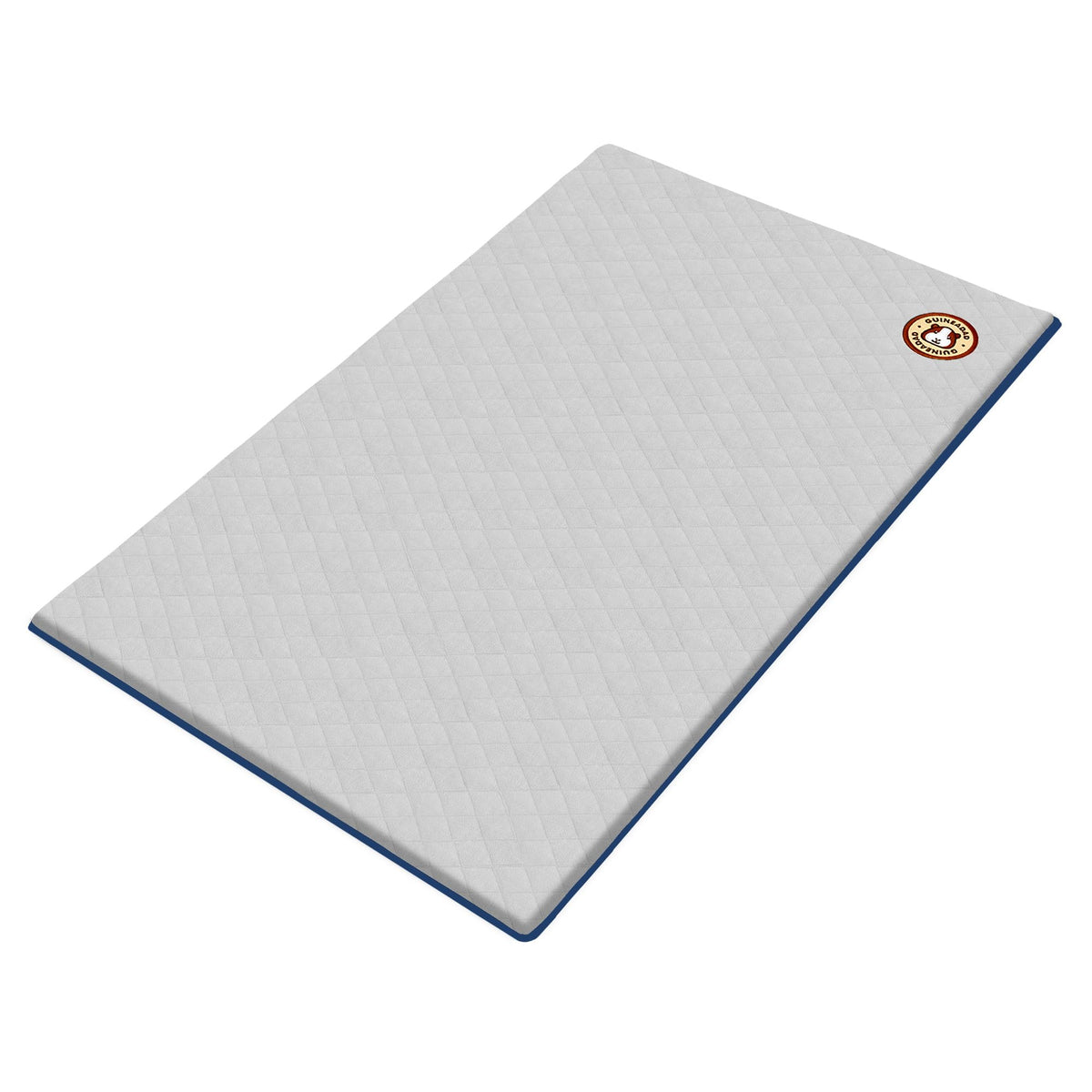 GuineaDad Original Liner closeup shows soft gray fleece for cozy, dry habitat.