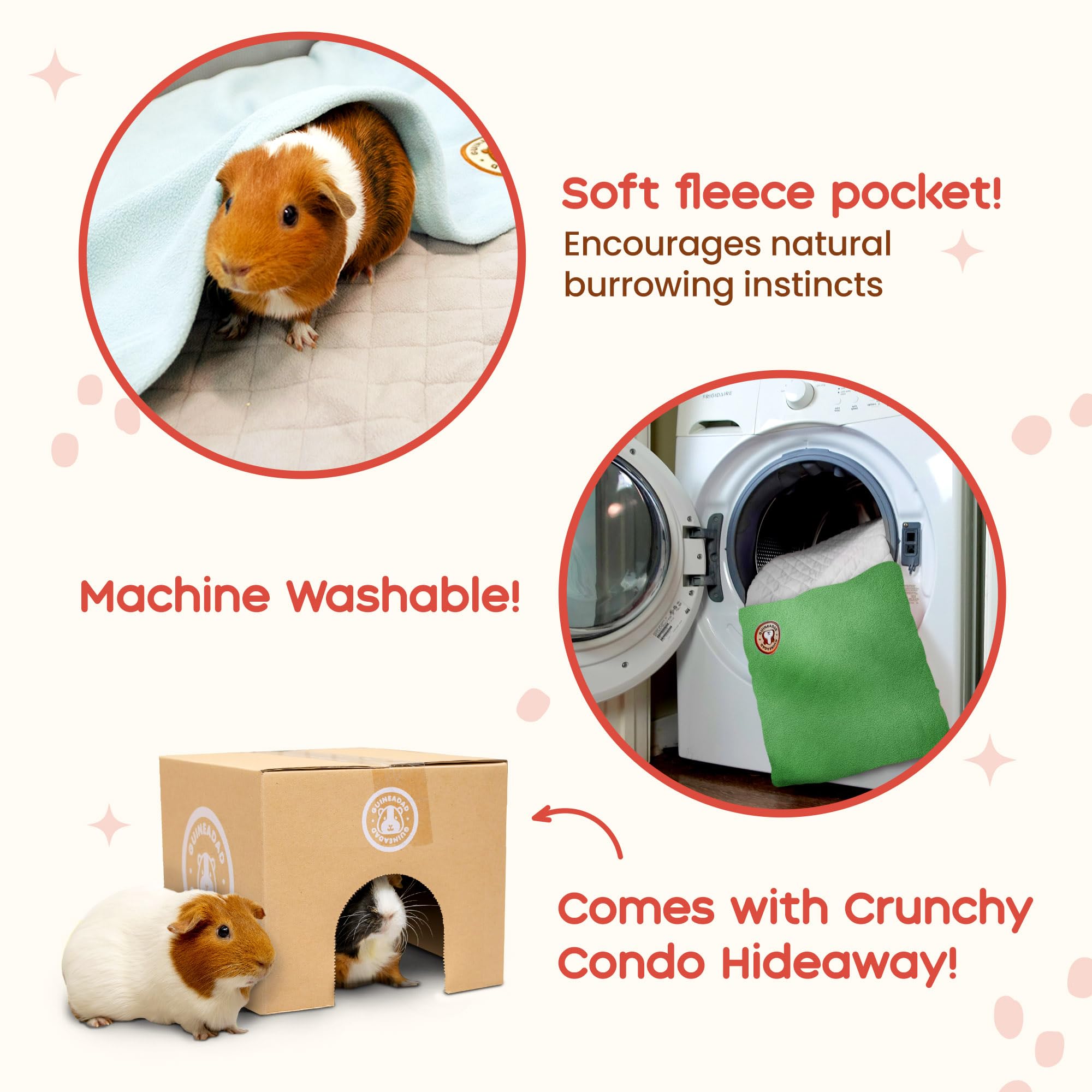 GuineaDad Original fits Midwest cages for a snug, simple setup
