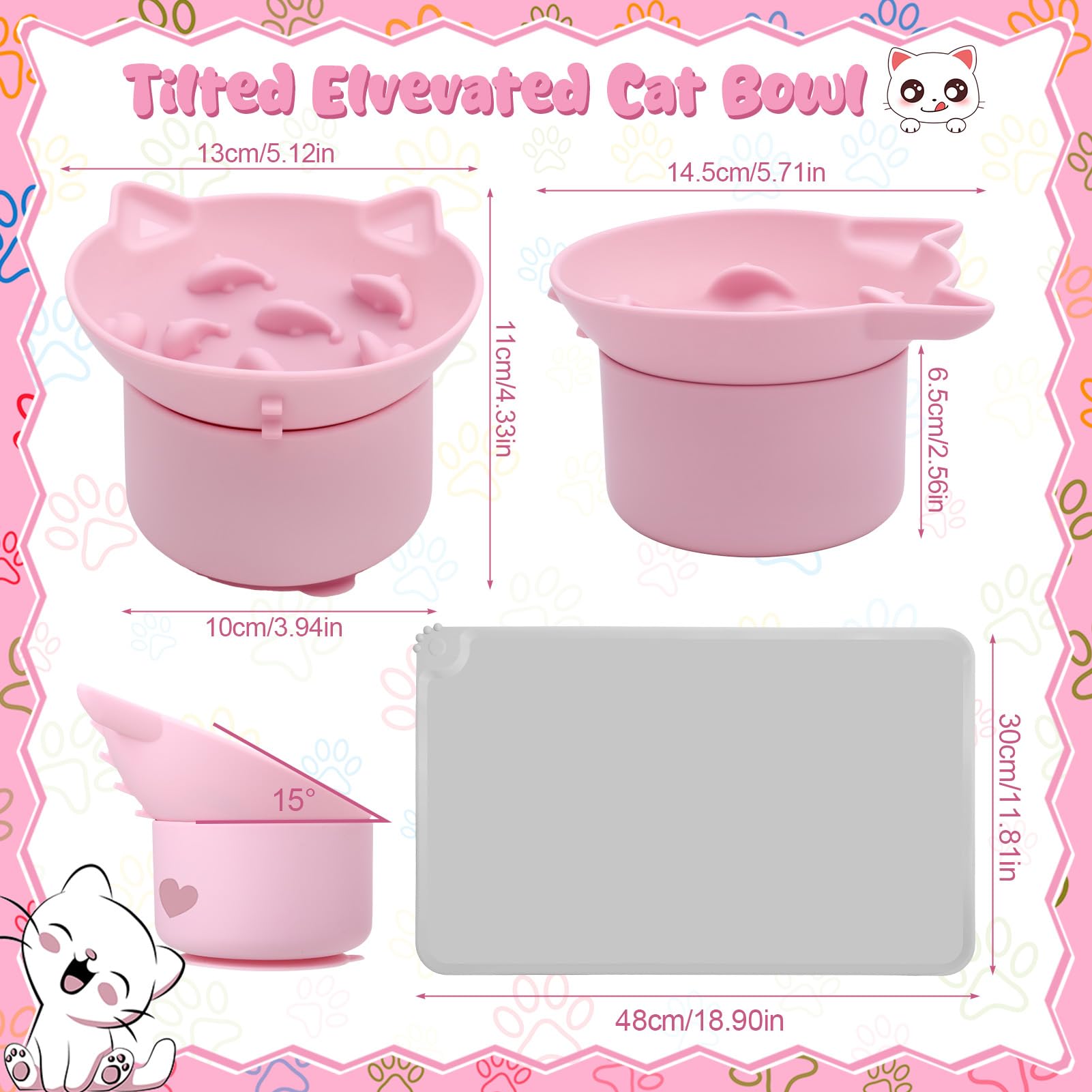 Guiqulai travel-friendly cat feeder enables mess-free meals away from home.
