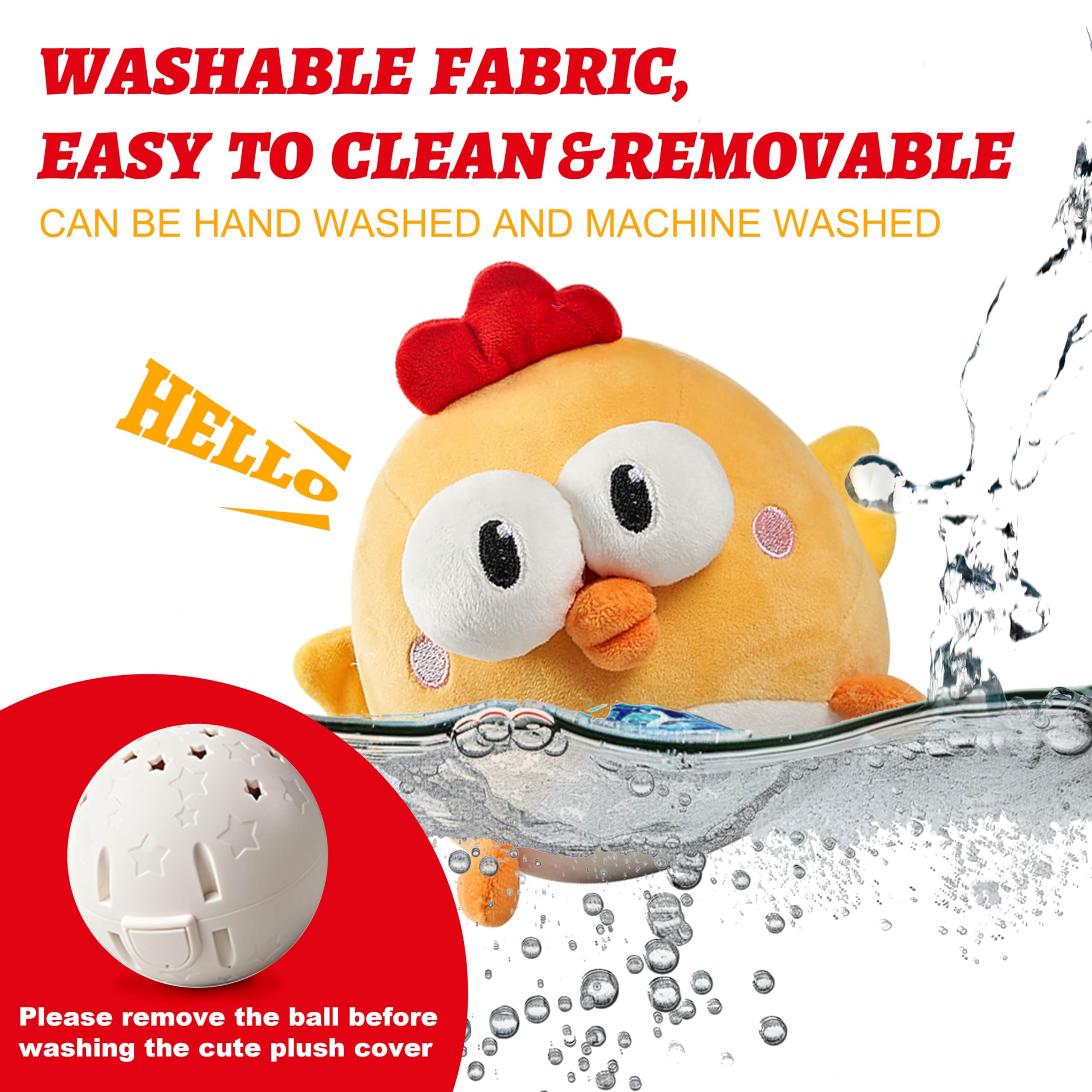 GUKCO plush cover removable for easy cleaning and hygiene maintenance