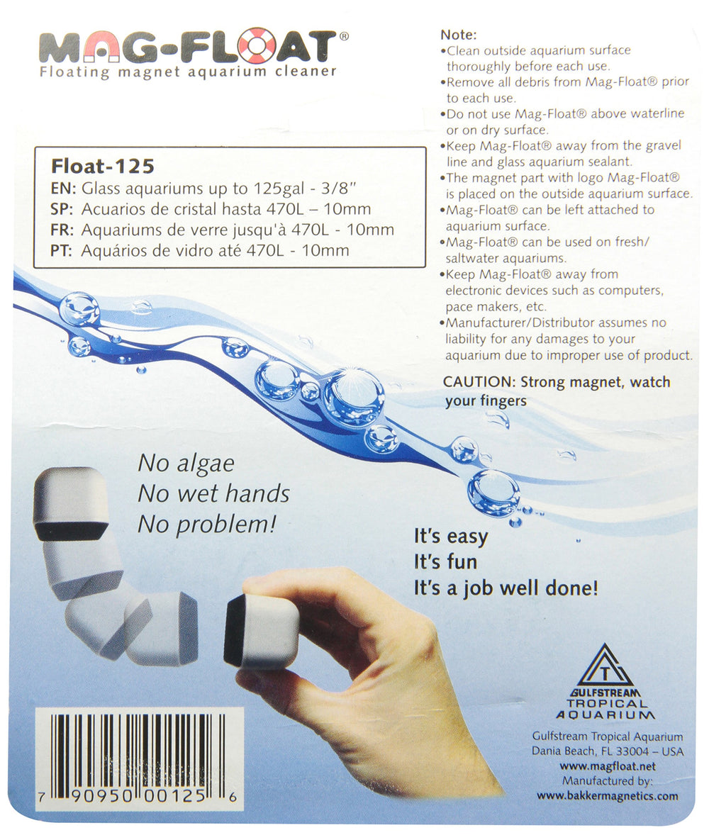 Gulfstream Tropical AGU125MED floating-cleaner-handle demonstrates easy corner navigation and safe no-sinking operation