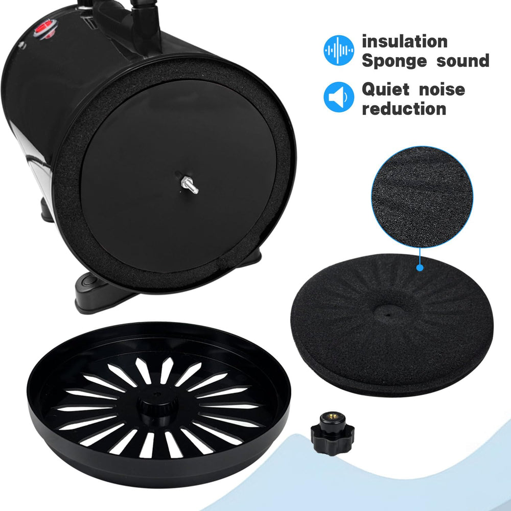 GULUQI deshedding blower reduces loose fur during grooming sessions.