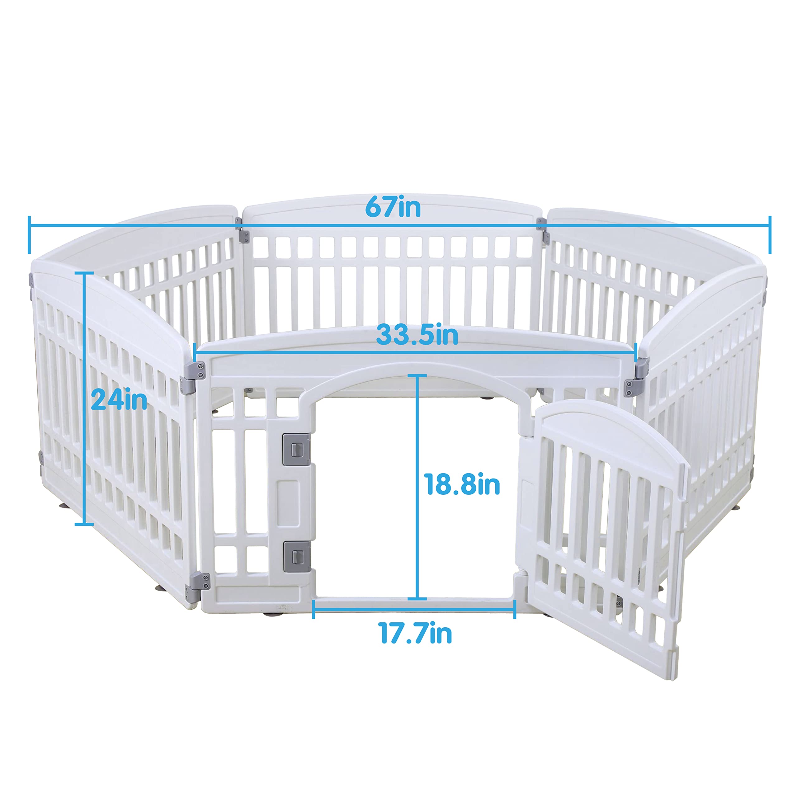Gupamiga puppy playpen easy assembly showcases fast setup for indoor or outdoor use.