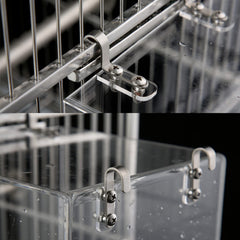 GURECOD non-slip stand keeps feeder steady during feeding sessions.