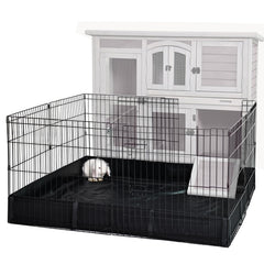 GUTINNEEN rabbit playpen 16ft square area for spacious indoor exercise