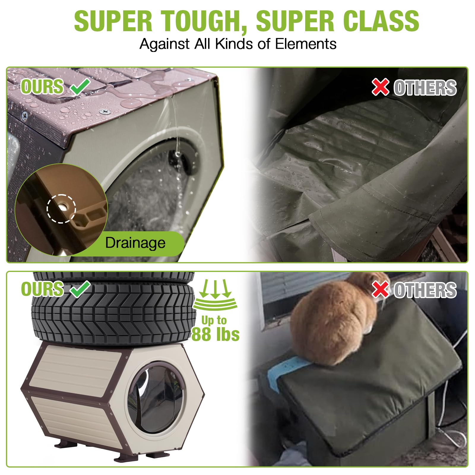 GUTINNEEN thermal liner detail highlighting insulation and cold protection.