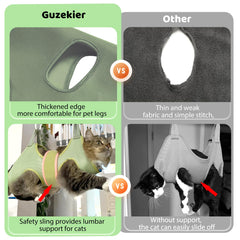 Guzekier nail clipper kit with safety belt aids precise nail trims.