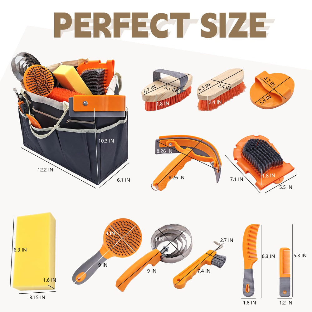 GuZhiYue curry comb ergonomic design loosens dirt for quick brushing.