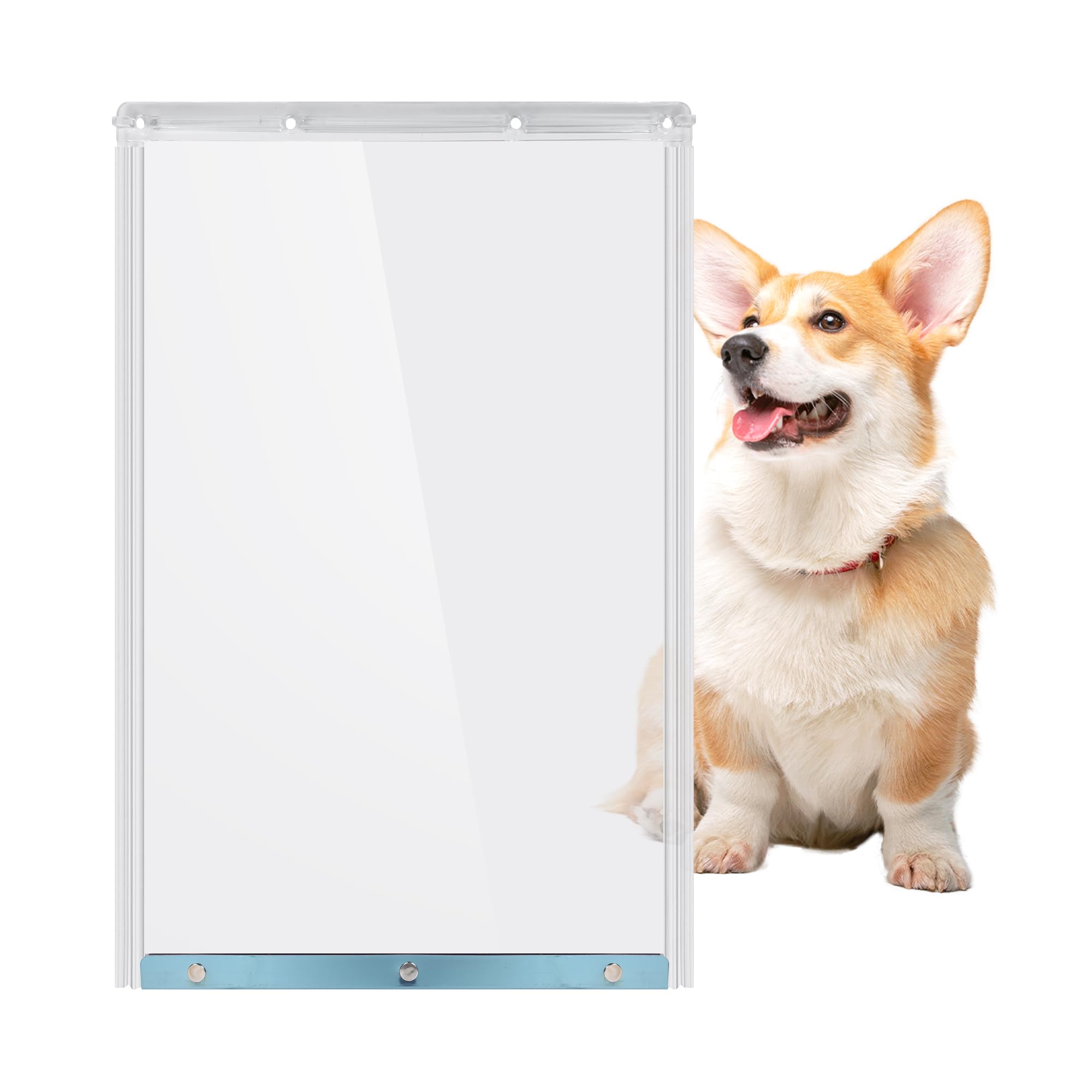 GVBLKGX dog door flap 10-5x15 for secure weather-ready entry