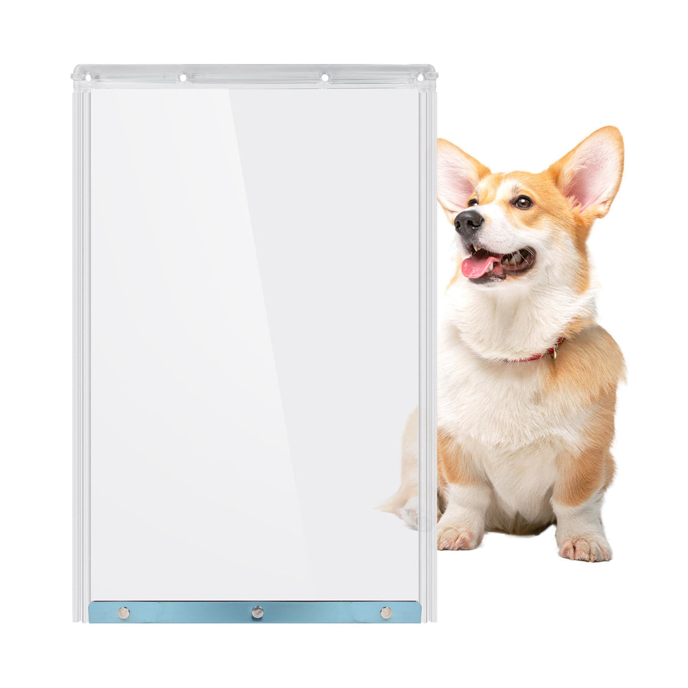 GVBLKGX dog door flap 10-5x15 for secure weather-ready entry