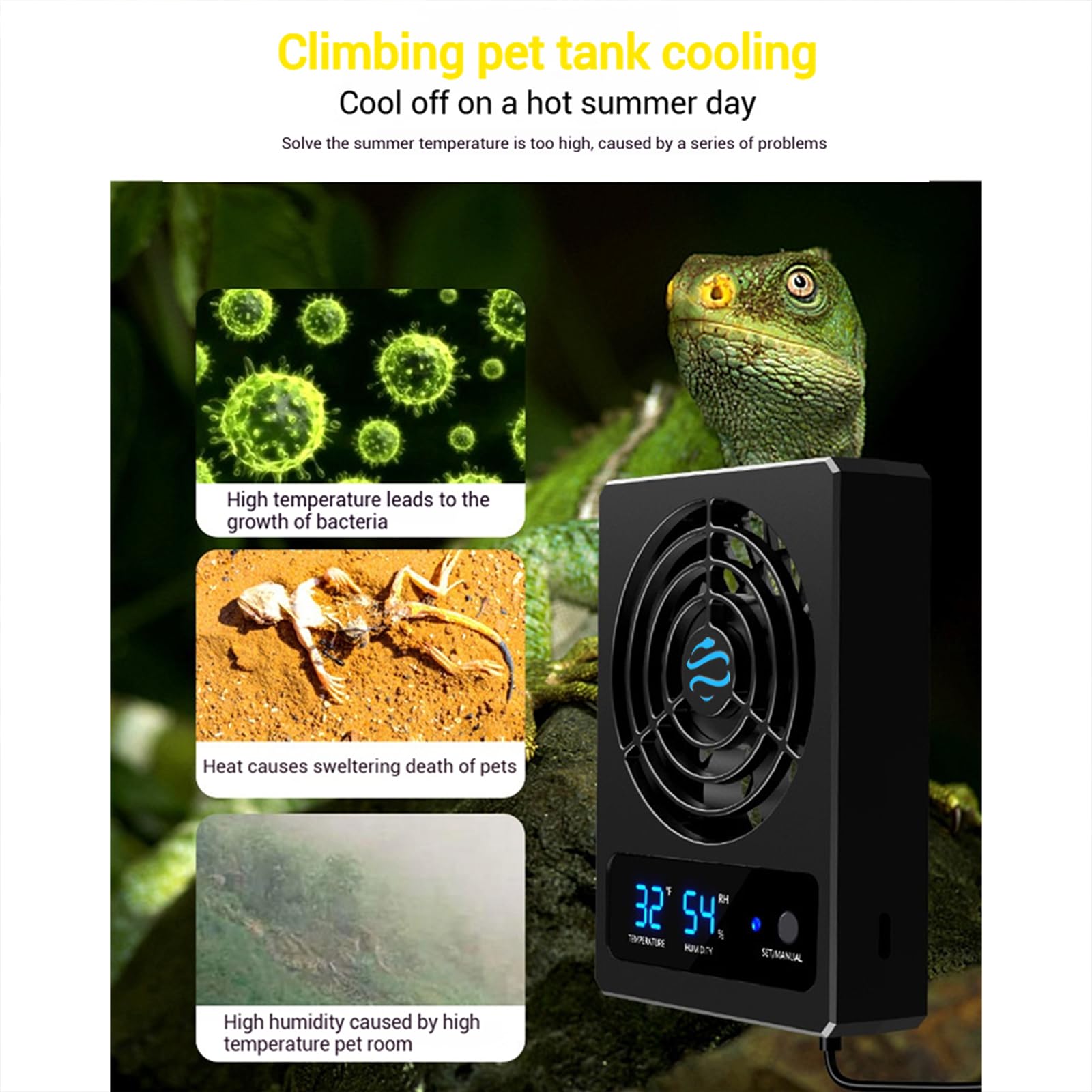 GxiaoAn hygrometer closeup reveals precise humidity and temperature readouts for monitoring.