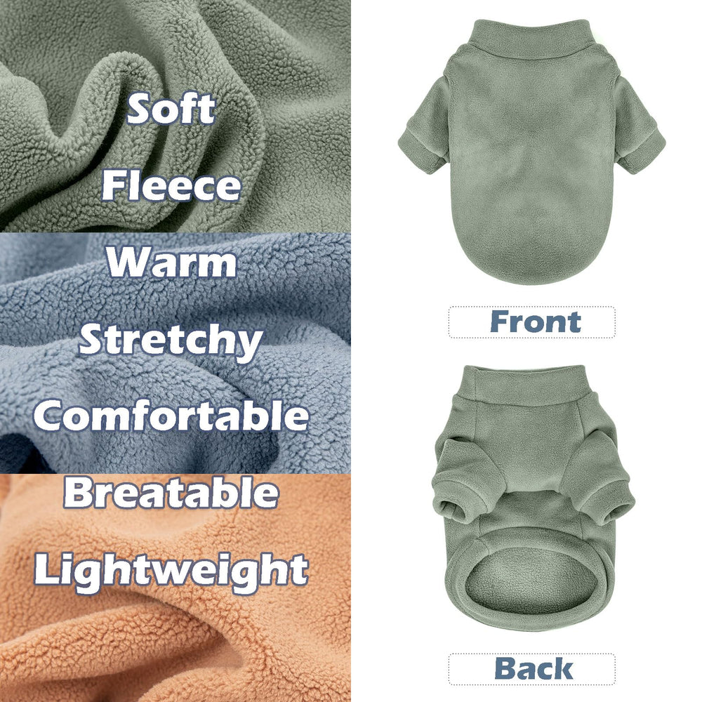 GYALAPERI dog sweater 3-pack brown provides daily warmth and fit.