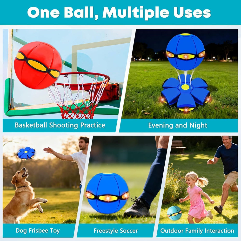 Gyfimdo Magic Ball is suitable for indoor and outdoor play with portability.