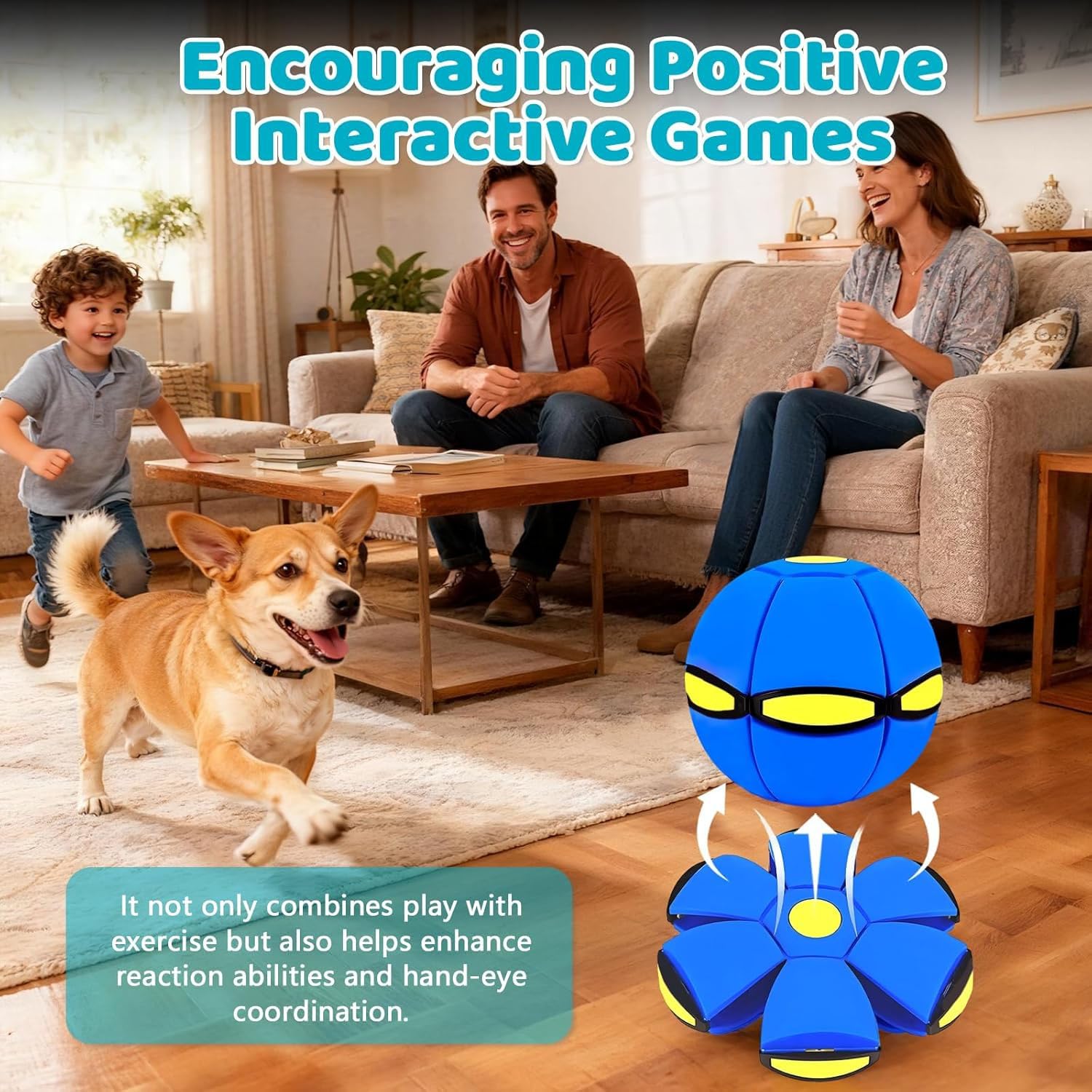 Gyfimdo Magic Ball promotes parent-child interaction during playtime.