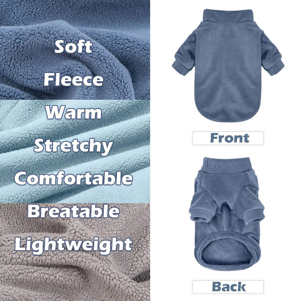 GYALAPERI dog sweater navy large pullover keeps a pup stylish on chilly walks.