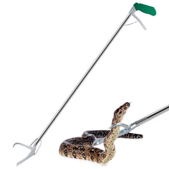 GYORGKSHI 60inch snake tongs extended reach for safer distant handling.