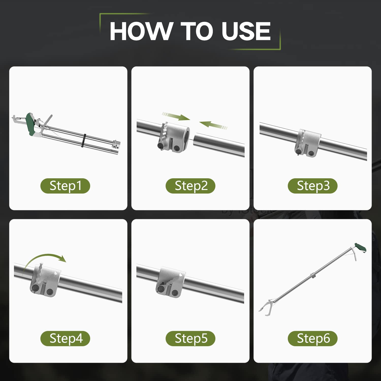 GYORGKSHI easy-pickup tool for grabbing items without bending.