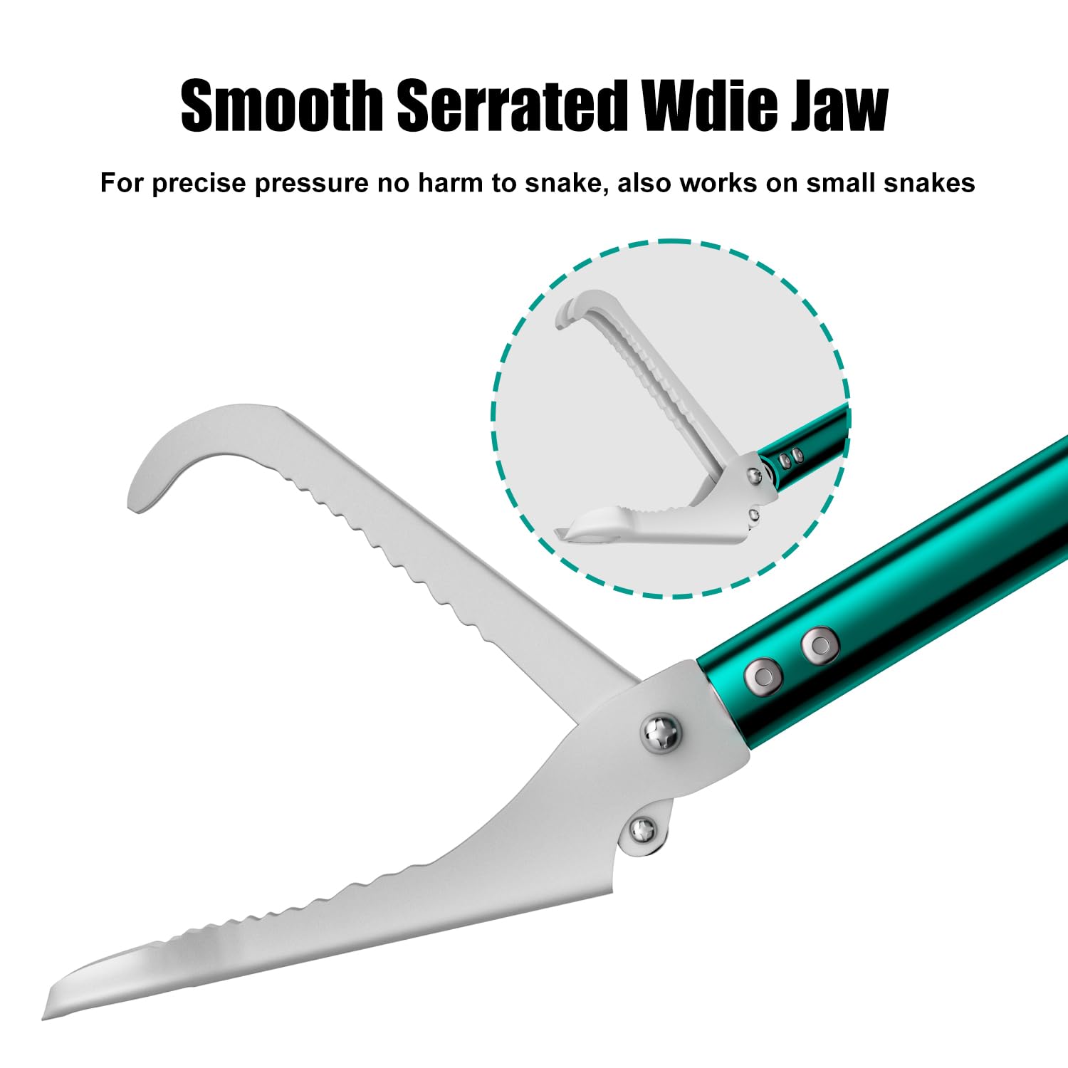 GYORGKSHI field-use snake catcher for safe reptile handling outdoors.