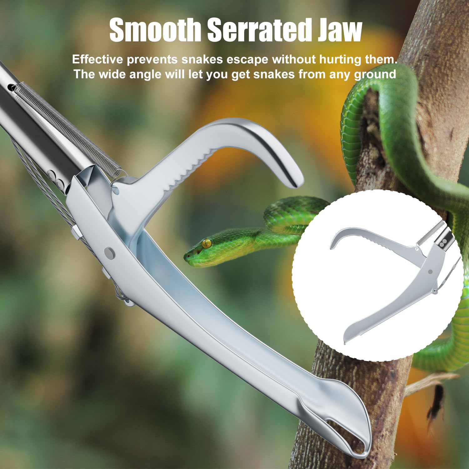 GYORGKSHI rubber non-slip grip keeps control even in damp conditions.