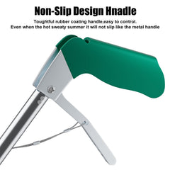 GYORGKSHI smooth serrated wide jaw ensures secure grip with minimal harm.