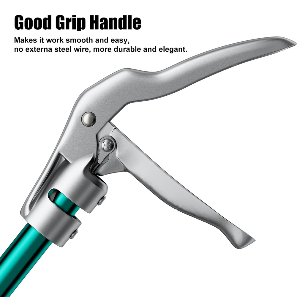 GYORGKSHI snake grabber push-to-lock mechanism enables quick secure positioning.