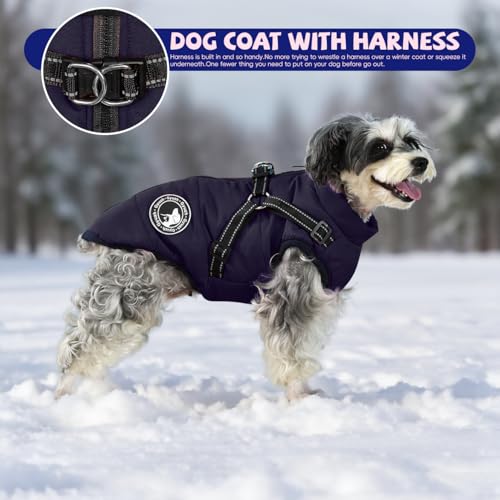Gyuzh dog coat harness size guide helps accurate fit