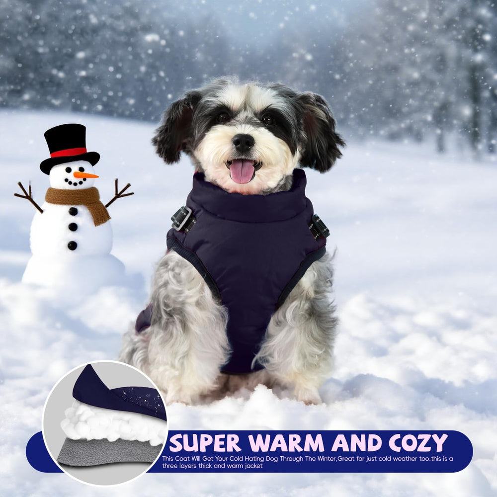 Gyuzh dog coat harness size range fits small to large dogs