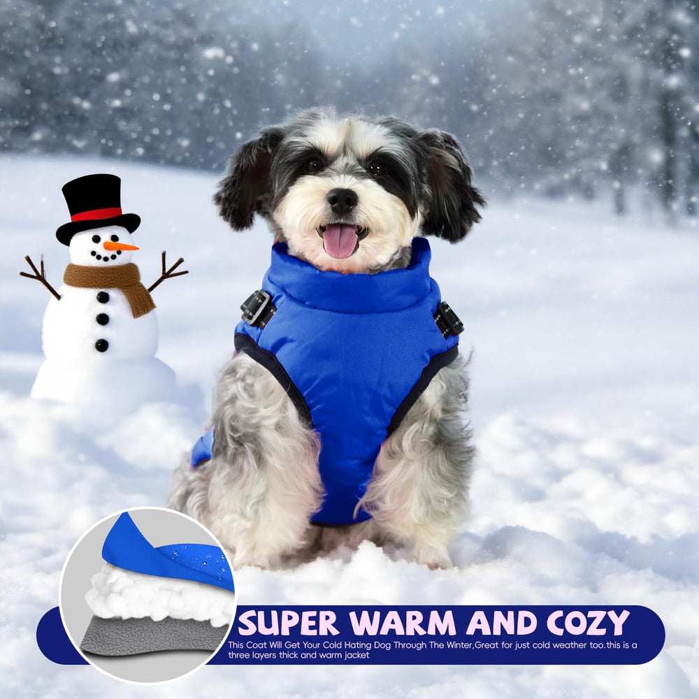 Gyuzh dog coat reflective strip enhances nighttime visibility for safety