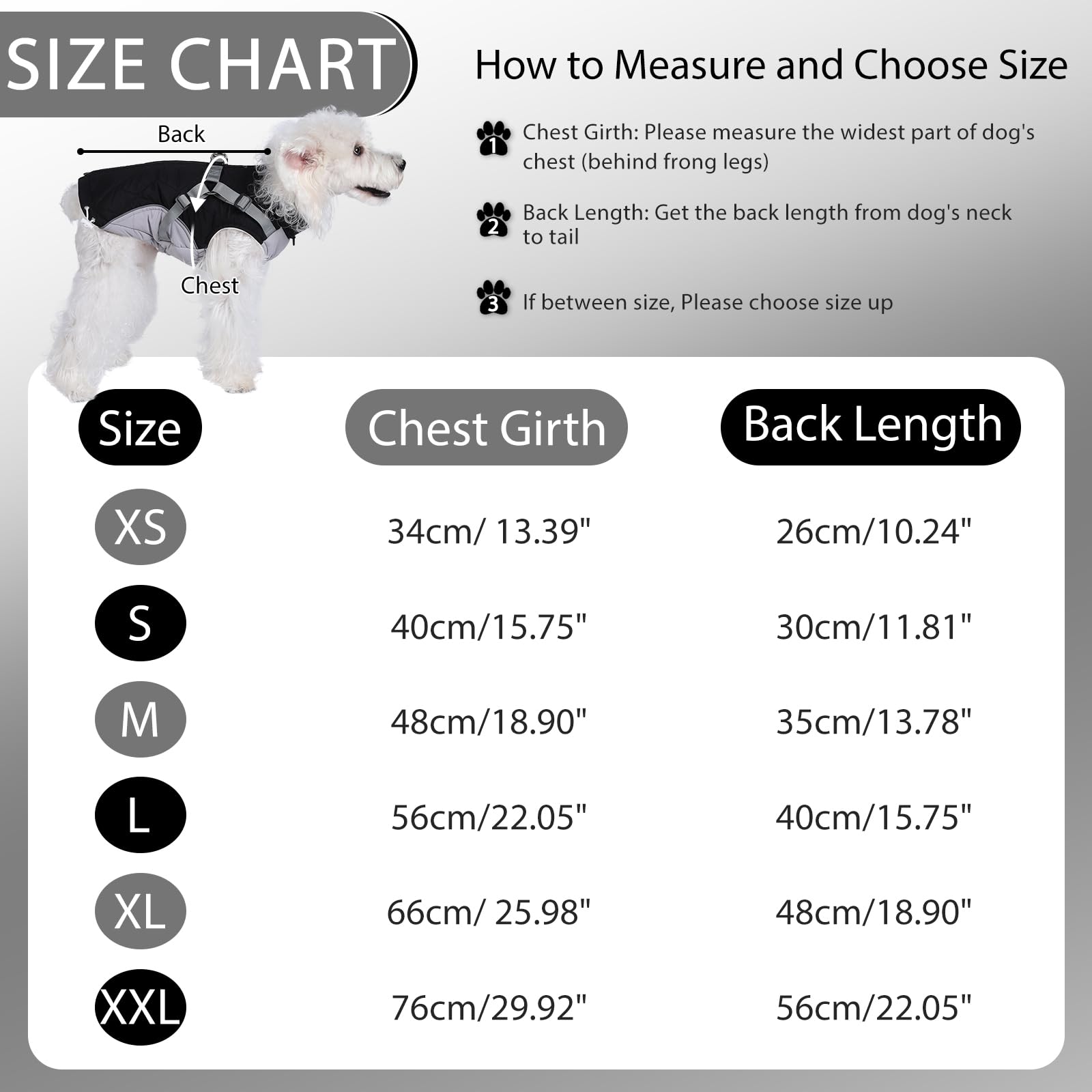 Gyuzh dog coat winter-ready design supports small to large breeds during cold seasons