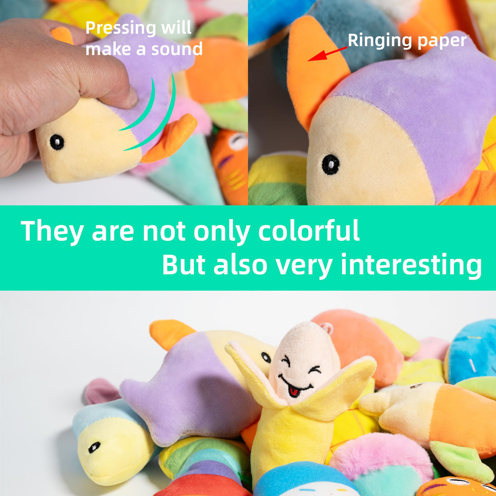 GZQKUSO fruit shaped dog toy offers versatile fun and bite safe exploration