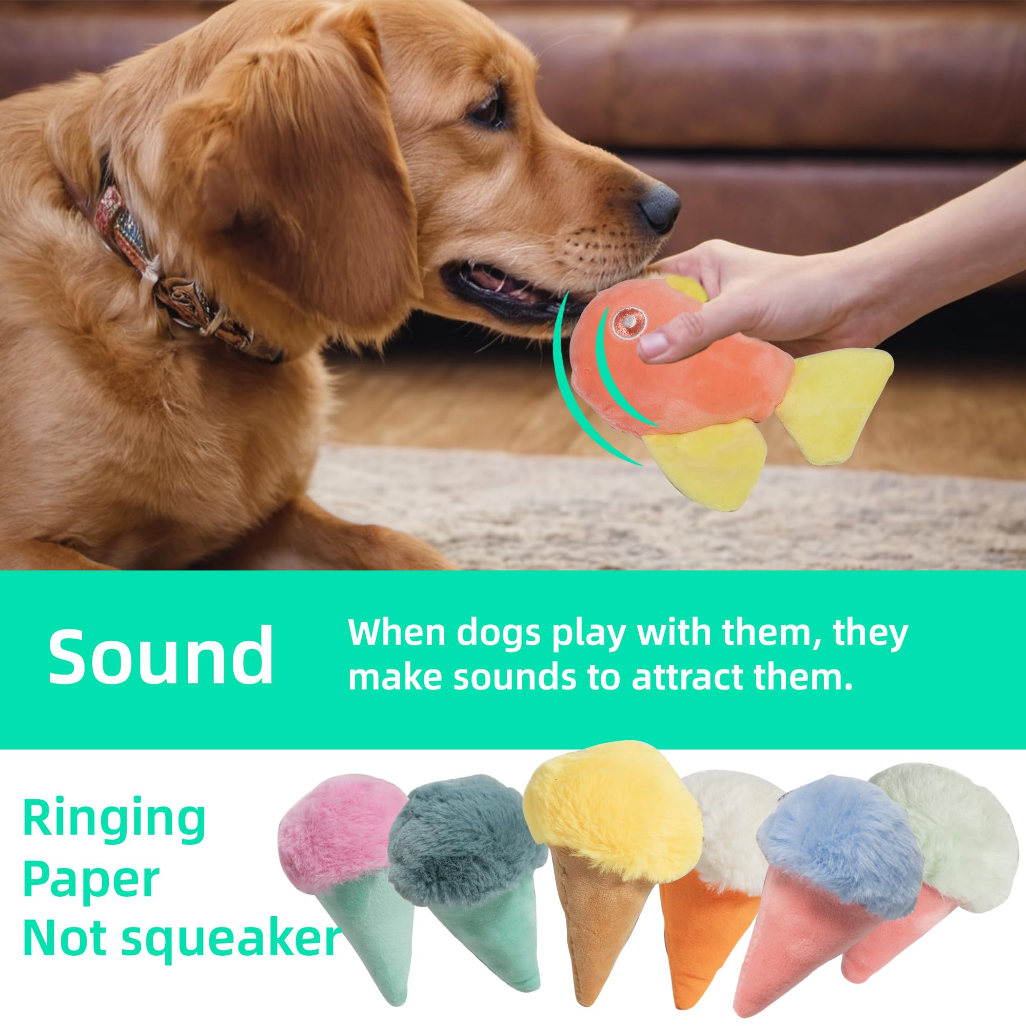 GZQKUSO boredom-relief puppy toys encourage extended solo playtime