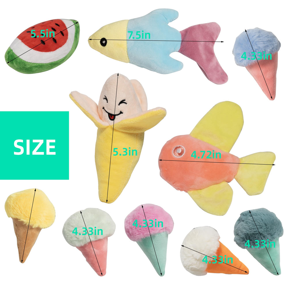GZQKUSO soft plush dog toys highlight comforting fabrics for gentle chews