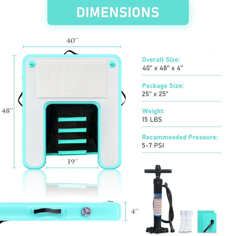 GZYSINFLA included pump and repair kit for setup