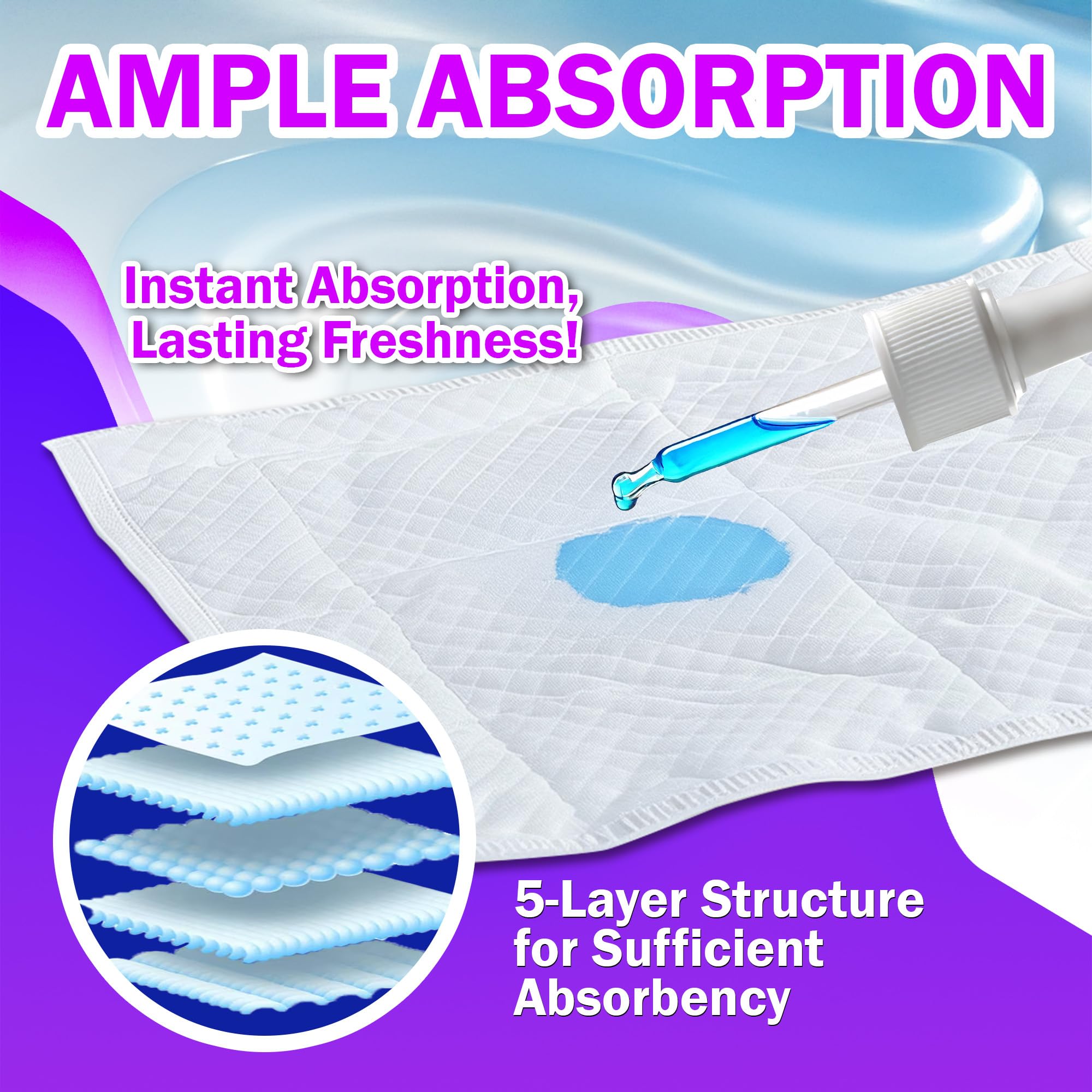 HA SHI quick-drying surface reduces moisture and odors