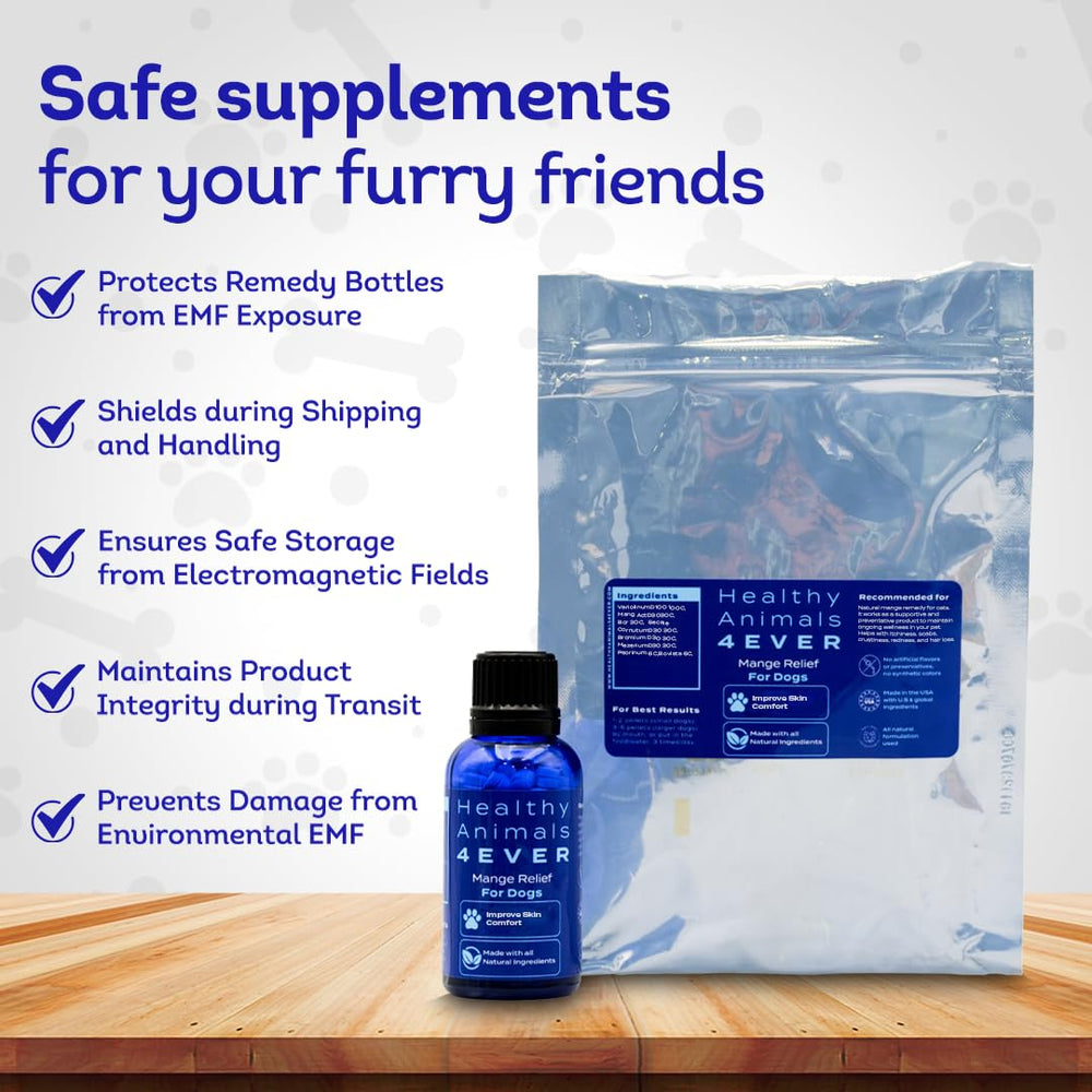 HA4E safe-pet-supplement packaging with clear labeling