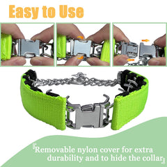 HAESINPA prong collar adjustable links for precise sizing
