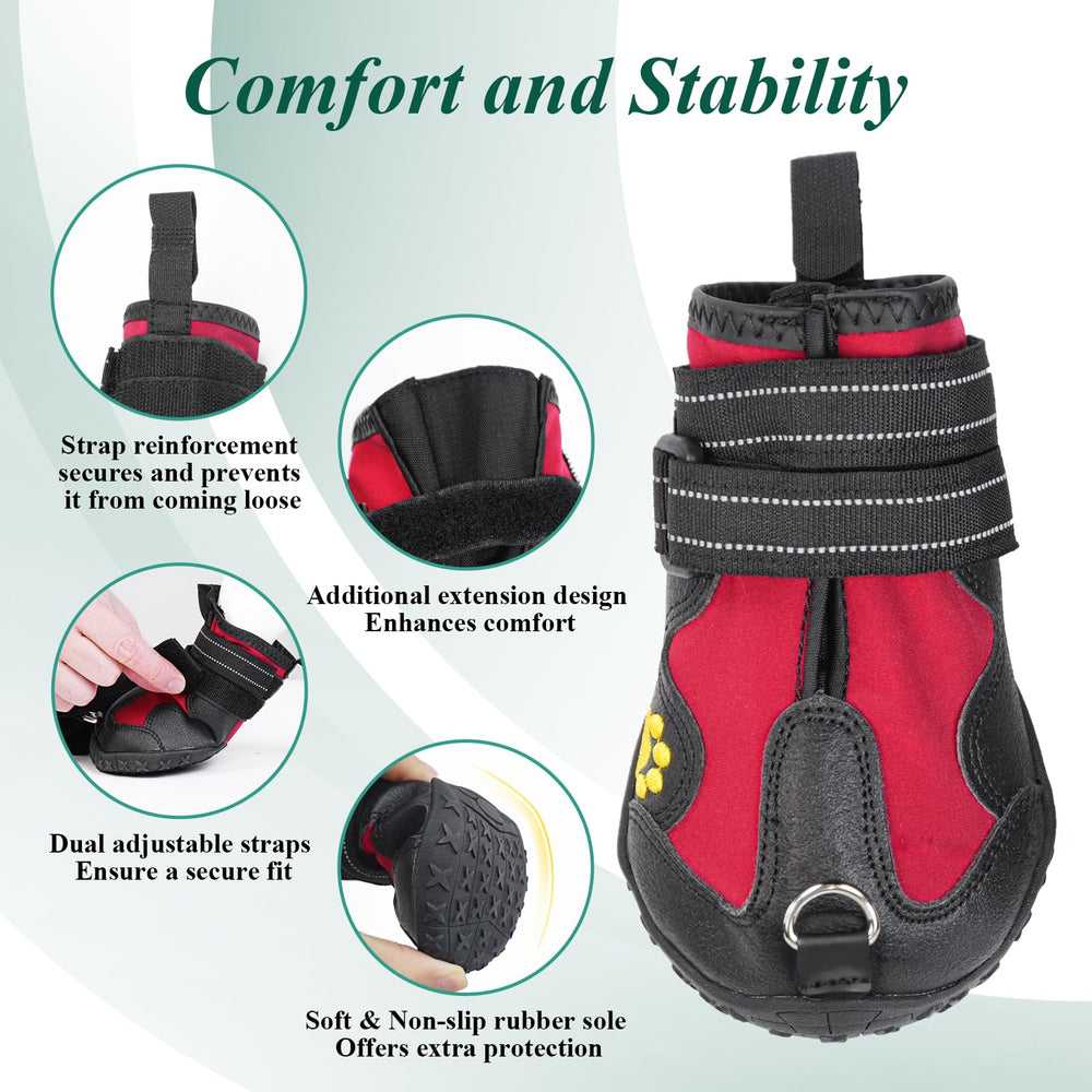 HAGGEMI strap-on drop-foot brace supports paws during arthritis-related daily activities.