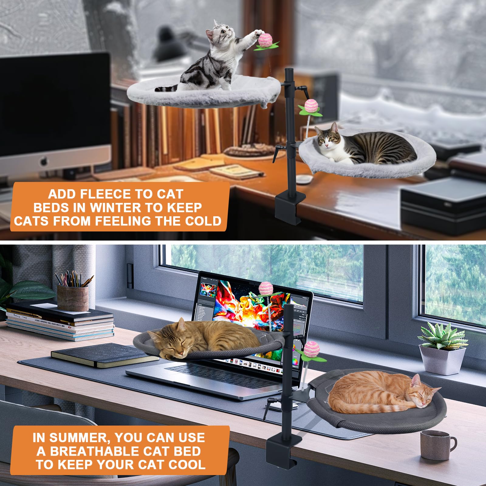 Haijunnm Desk Bed breathable mesh panels ensure airflow