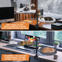Haijunnm Desk Bed breathable mesh panels ensure airflow