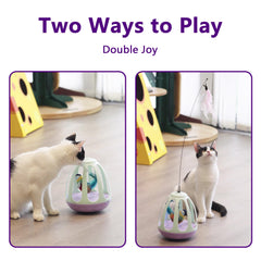 HAIPPILLY swinging bird motion engages hunting instincts during play